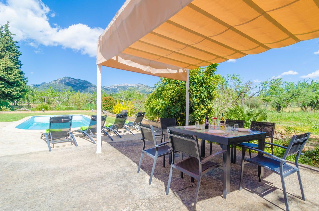 S'Alqueria Villa Campanet Buitenkant foto