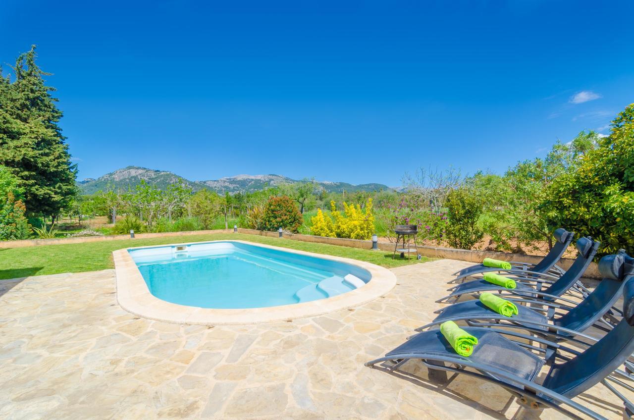 S'Alqueria Villa Campanet Buitenkant foto