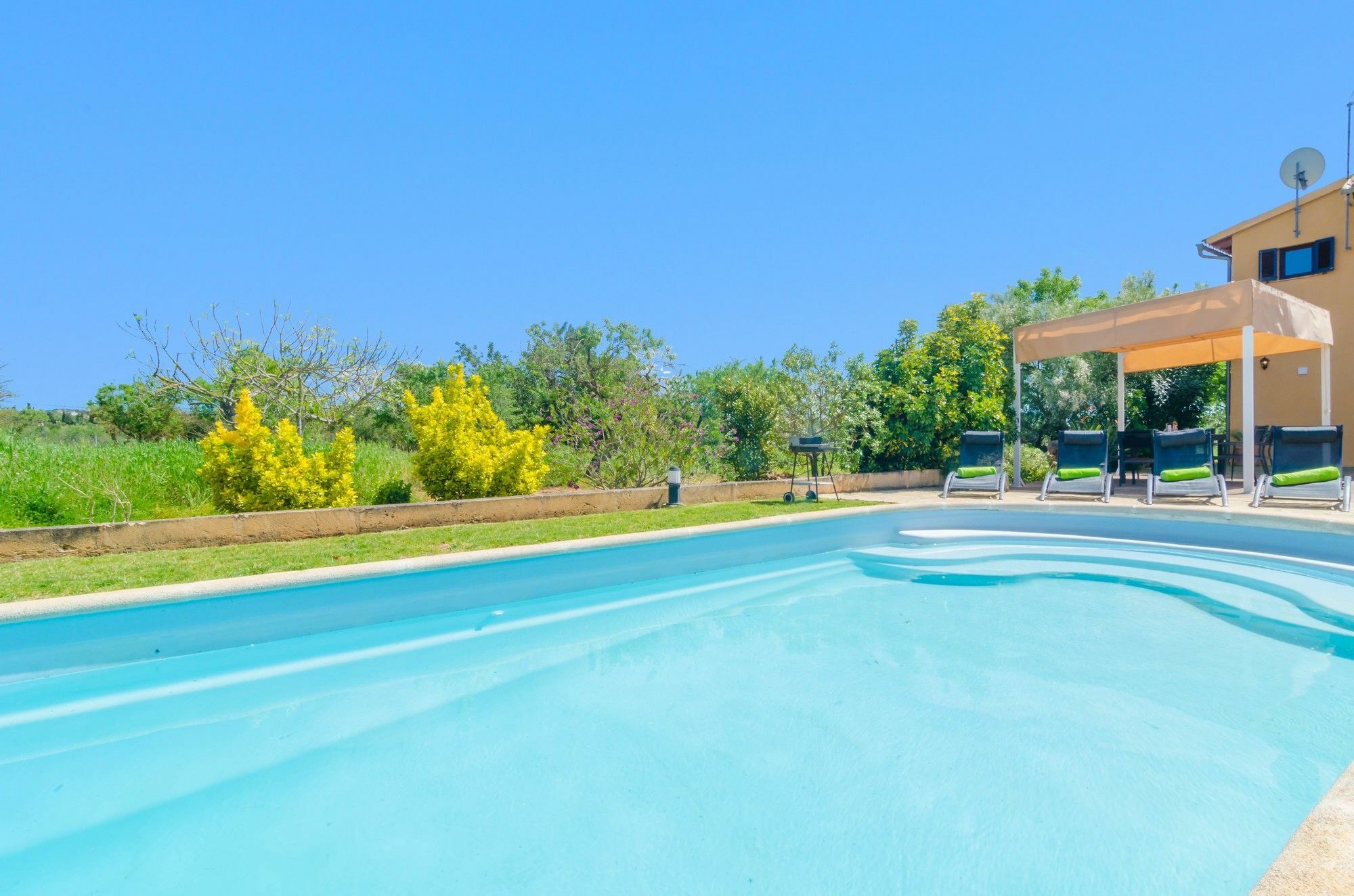 S'Alqueria Villa Campanet Buitenkant foto