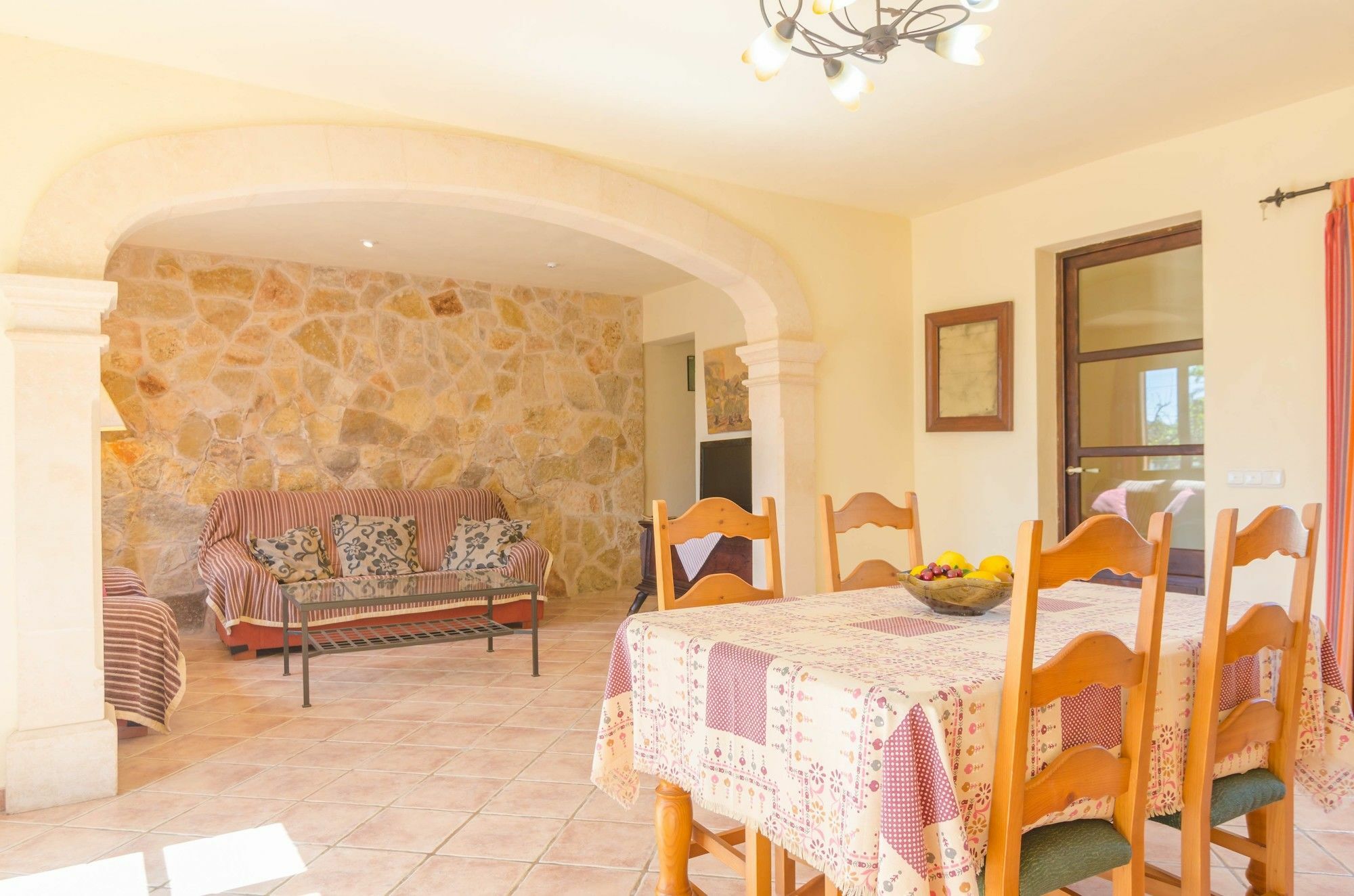 S'Alqueria Villa Campanet Buitenkant foto
