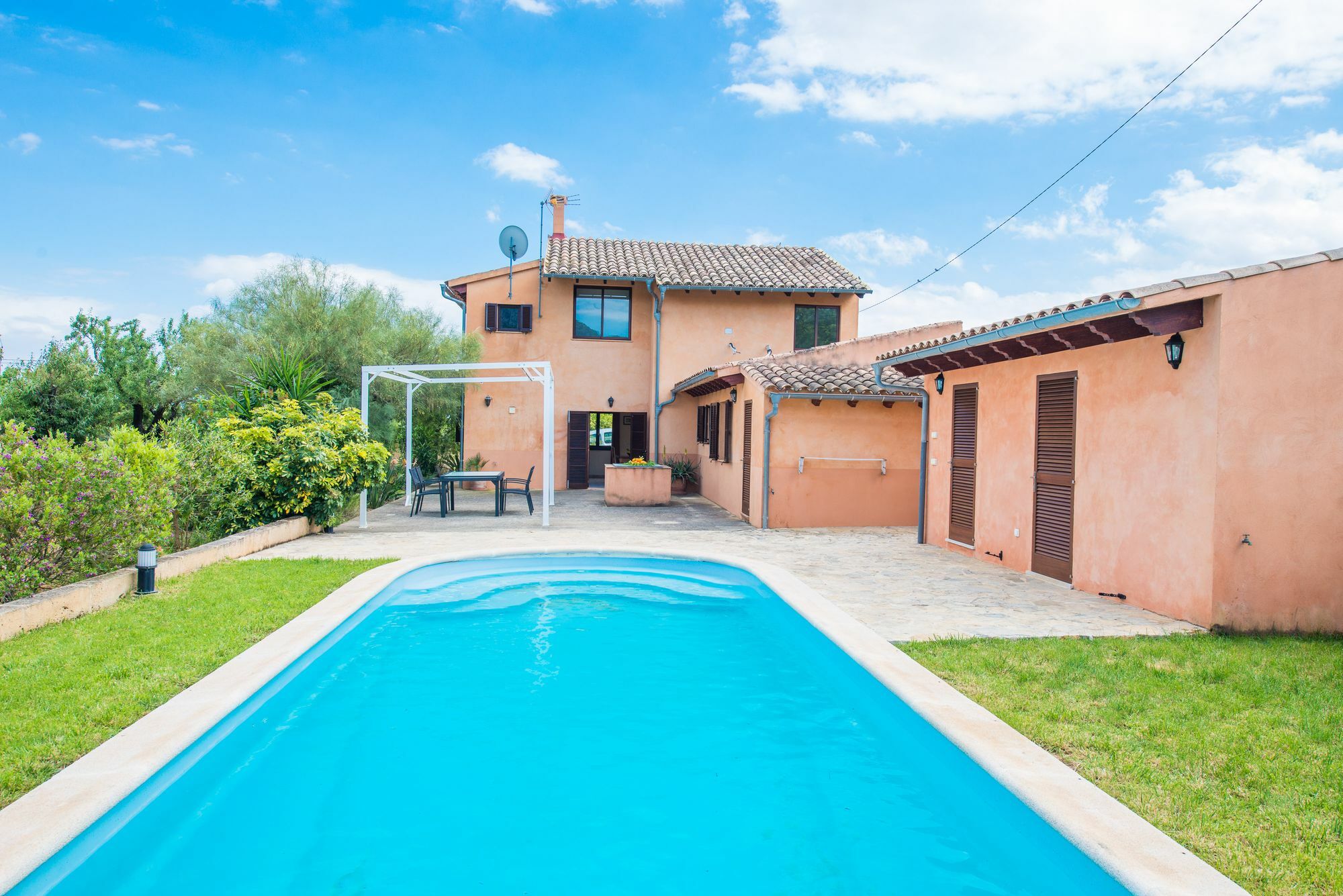S'Alqueria Villa Campanet Buitenkant foto